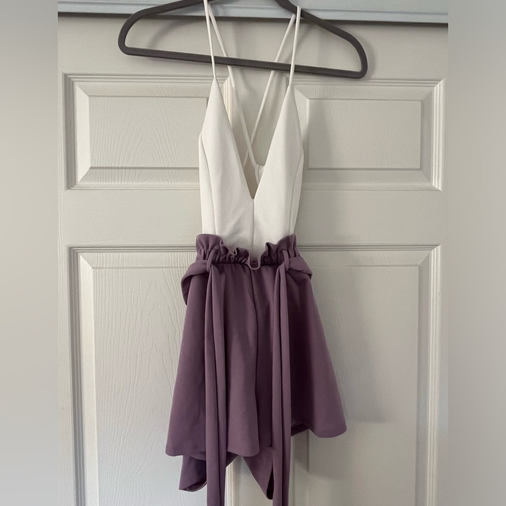 Backless Romper